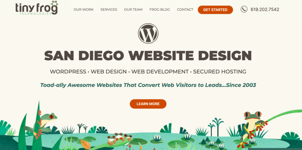 Tiny-Frog-Technologies-wordpress-development-agencies