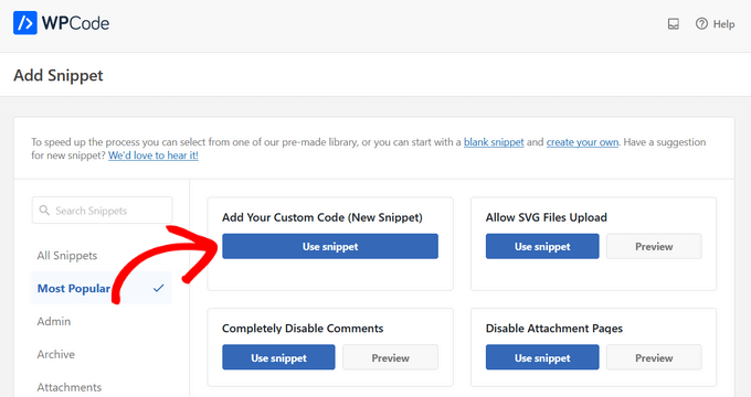 WPCode plugin