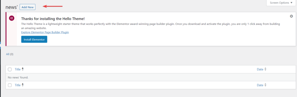 customizing post type