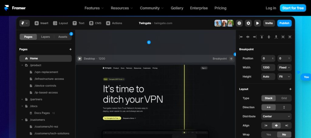 framer-user-interface