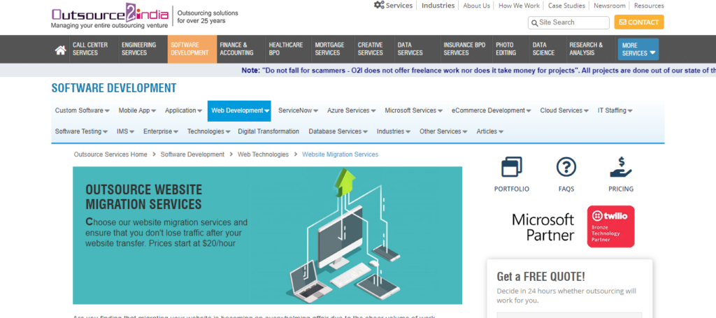 outsource2india-wordpress-website-migration-services