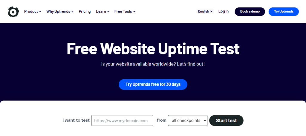uptrends-website-down-checker-tool