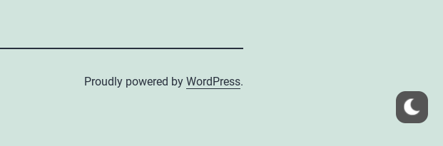 WordPress Dark Mode