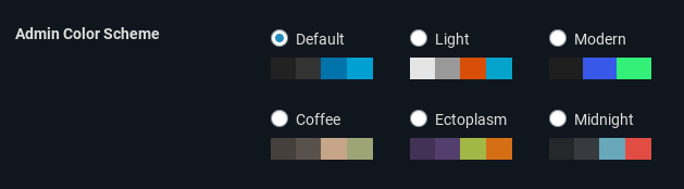 WordPress Dark Mode
