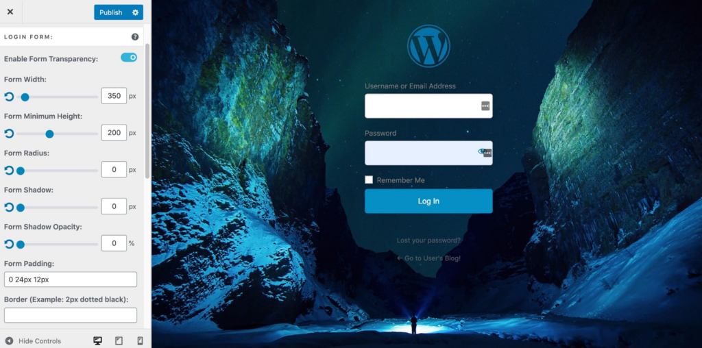Custom Login & Registration Page in WordPress