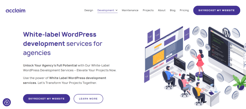 acclaim.agency-white-label-wordpress-development-providers