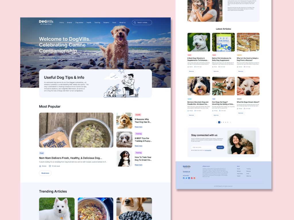 WordPress Website Templates for Pets