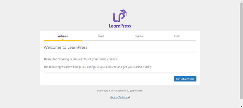 learnpress-setup-wizard