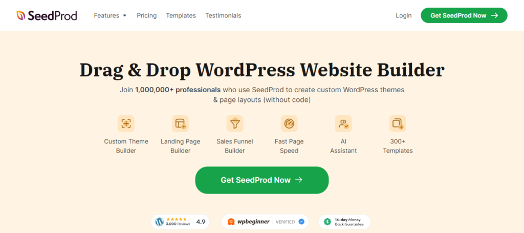 seedprod-sales-funnel-builder