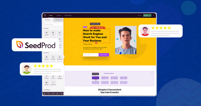 Seedprod page builder