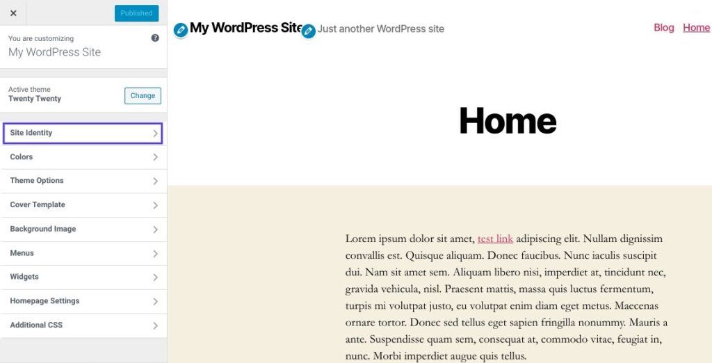 WordPress Favicon