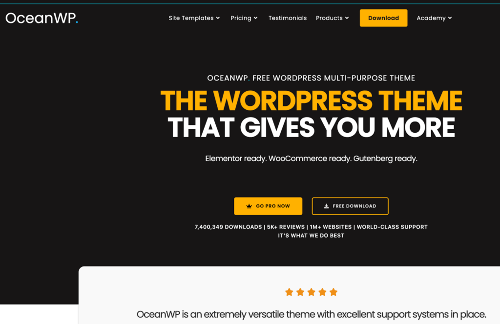 OceanWP_White Label WordPress Admin Themes