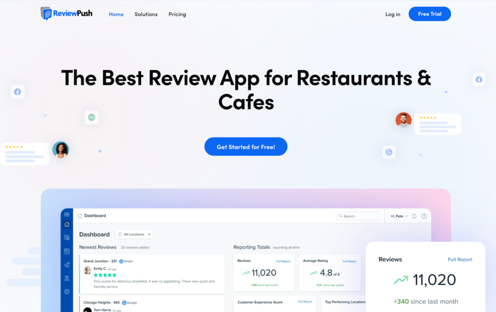 Review Push_Site Reputation Management Tools