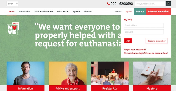 Dutch Association for Voluntary Euthanasia_Website Design Practices for Healthcare Websites