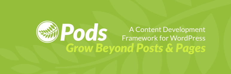 Pods_Custom Fields Plugins