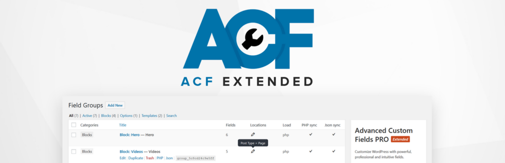 Advanced Custom Fields