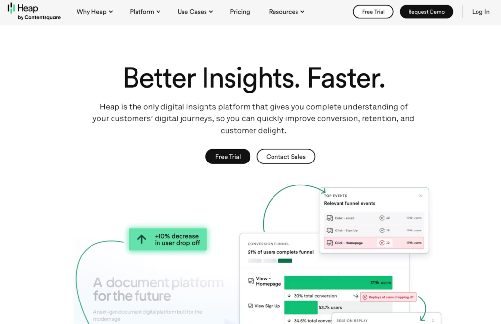 Heap_Google Analytics Alternatives