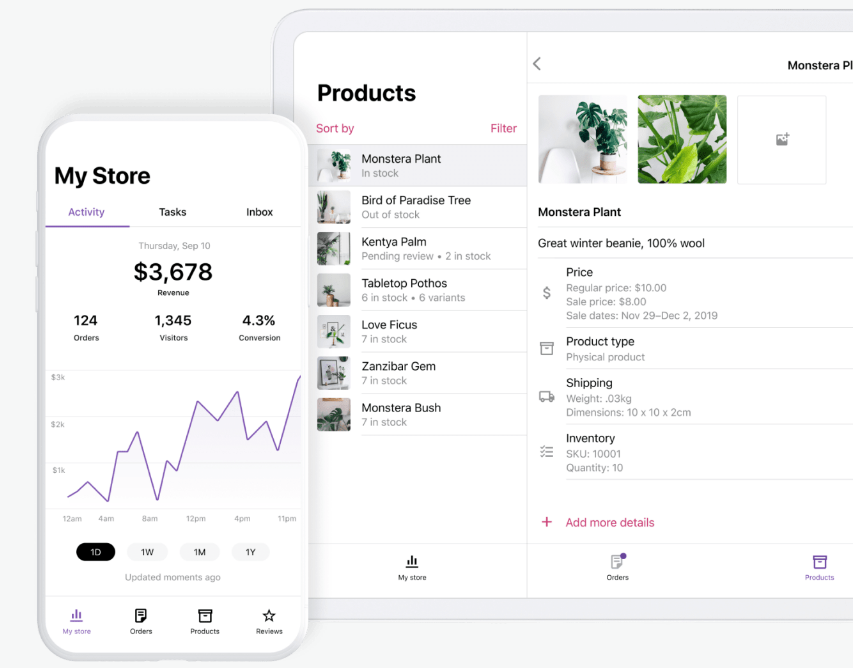Shopify or WordPress