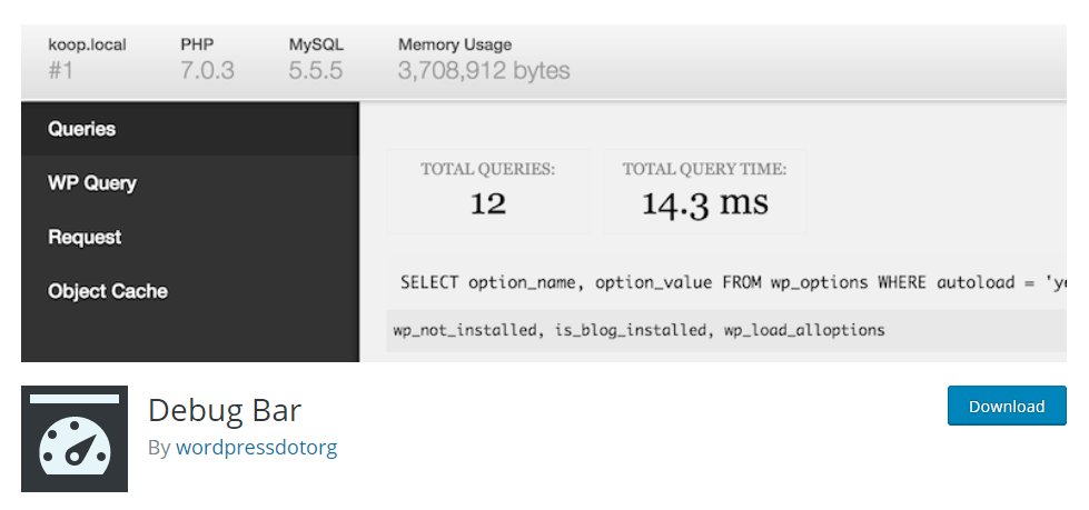 debug-bar-plugin-for-wordpress-error-logs