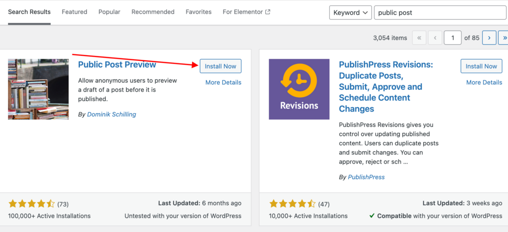 WordPress permissions