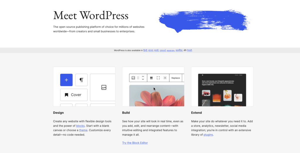 why-wordpress-for-one-page-website-page-builder
