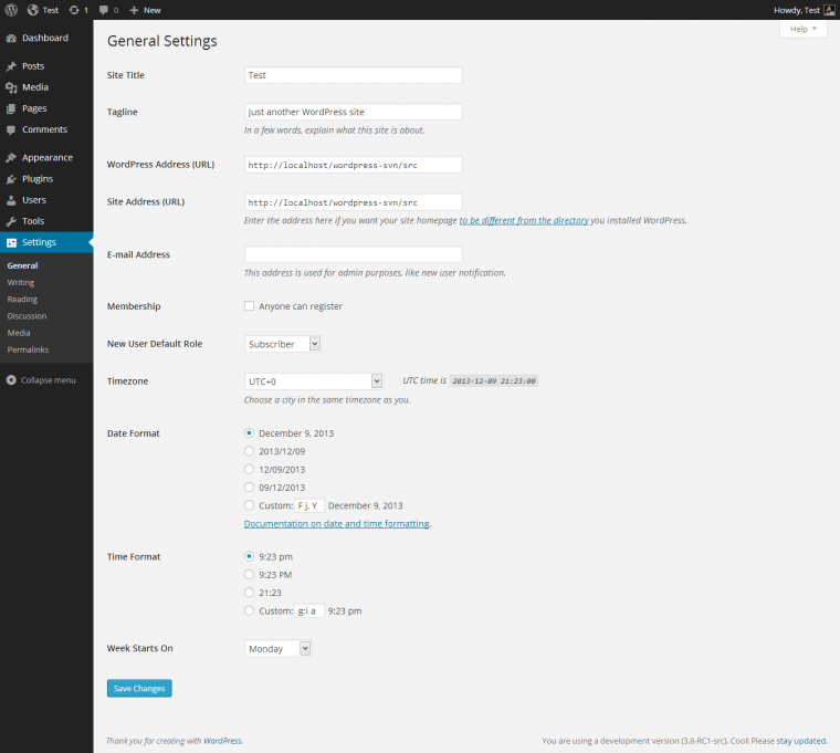 wordpress-dashboard-general-settings