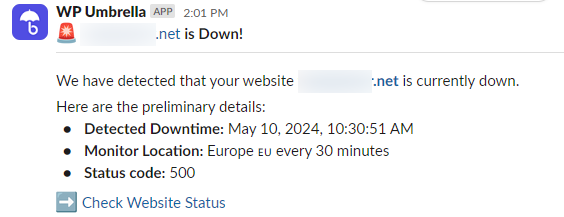 wp-umbrella-wordpress-error-logs