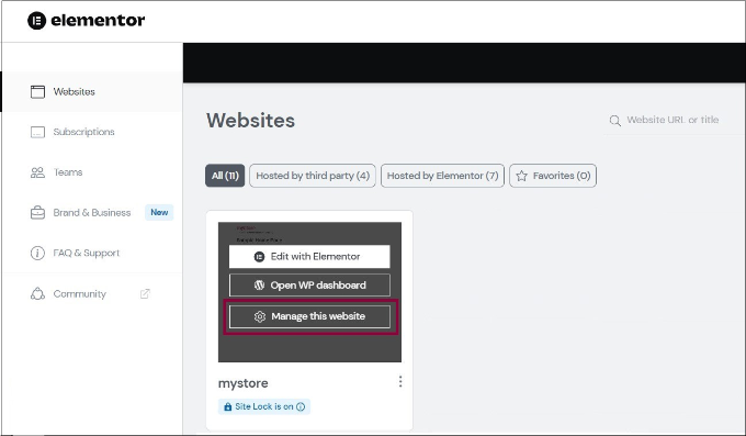 GoDaddy Vs Elementor