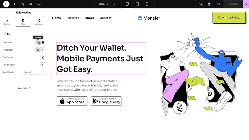 figma-to-elementor-site-settings