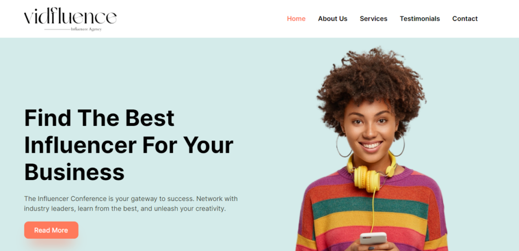 wordpress-agency-template-for-influencers