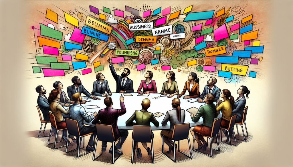 Feedback session for potential business names