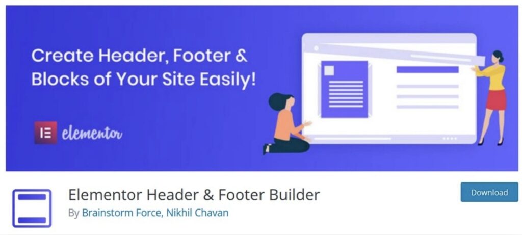 Elementor-header-footer-builder