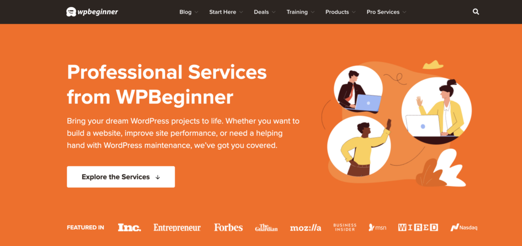 WP Beginner Pro Services_Top WordPress Agency for Support