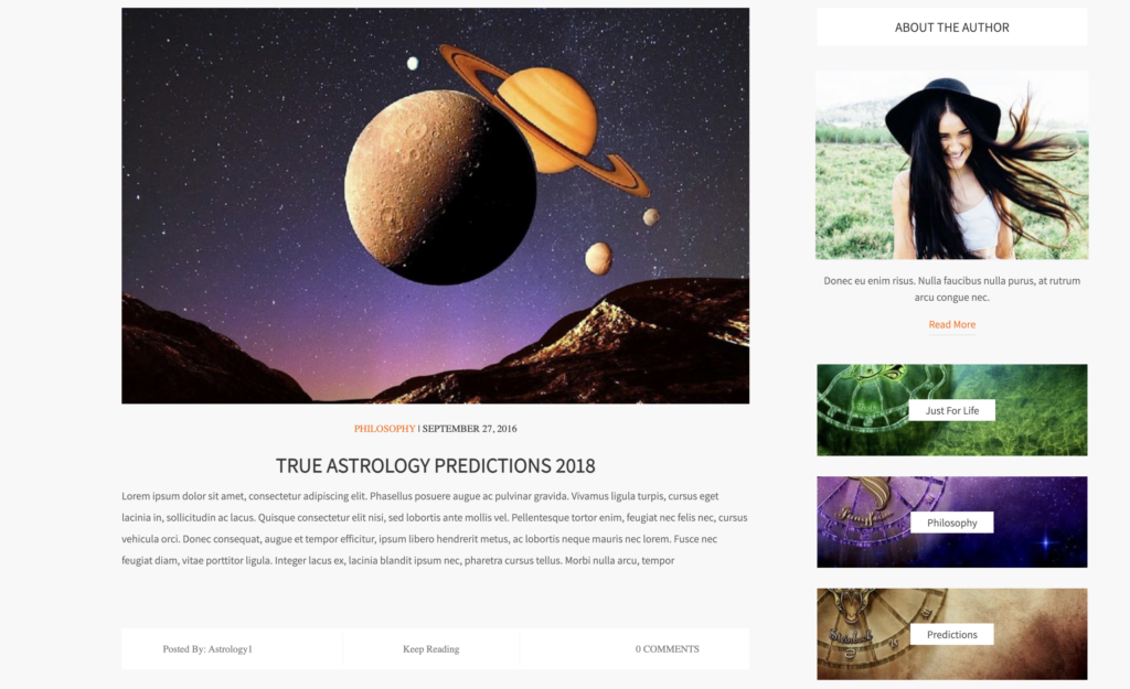 Astrologer-theme