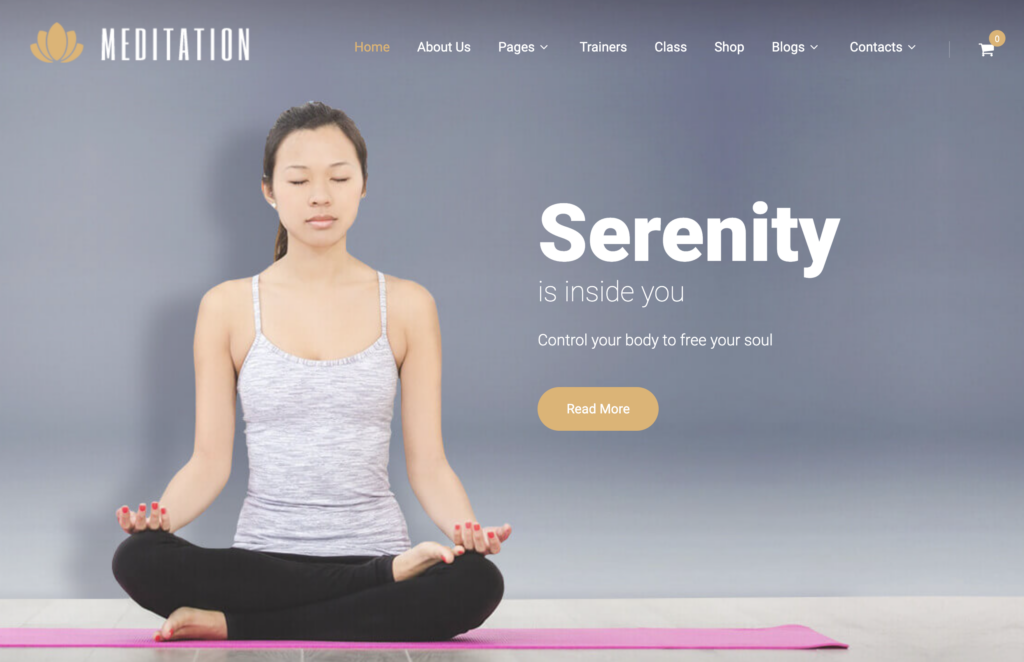 Meditation-pro-WordPress-theme