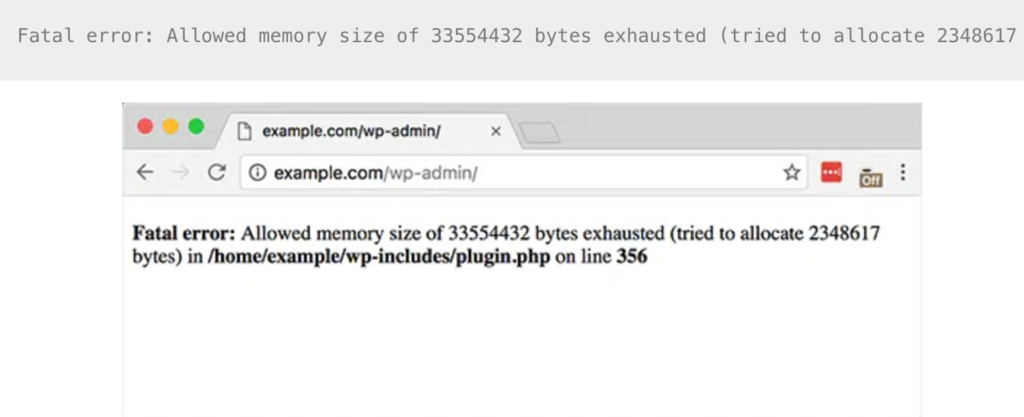 Memory-Exhausted-Fatal-Error
