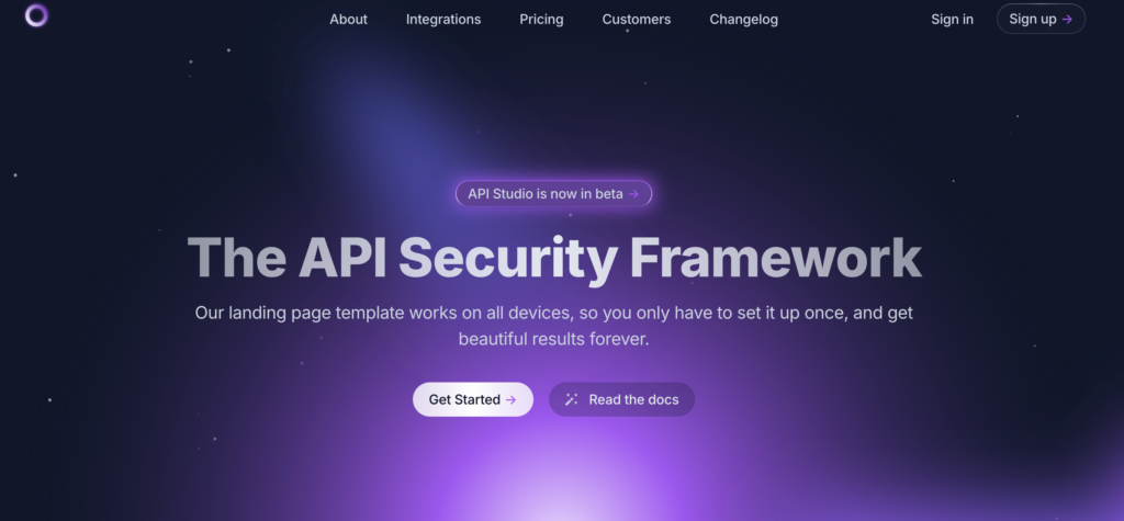 Stellar-SaaS-landing-page