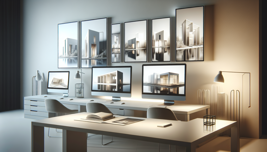 collection of minimalist architectural designs - architect websites examples