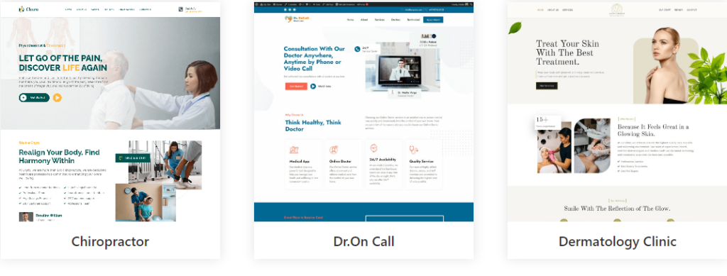 health & doctors template