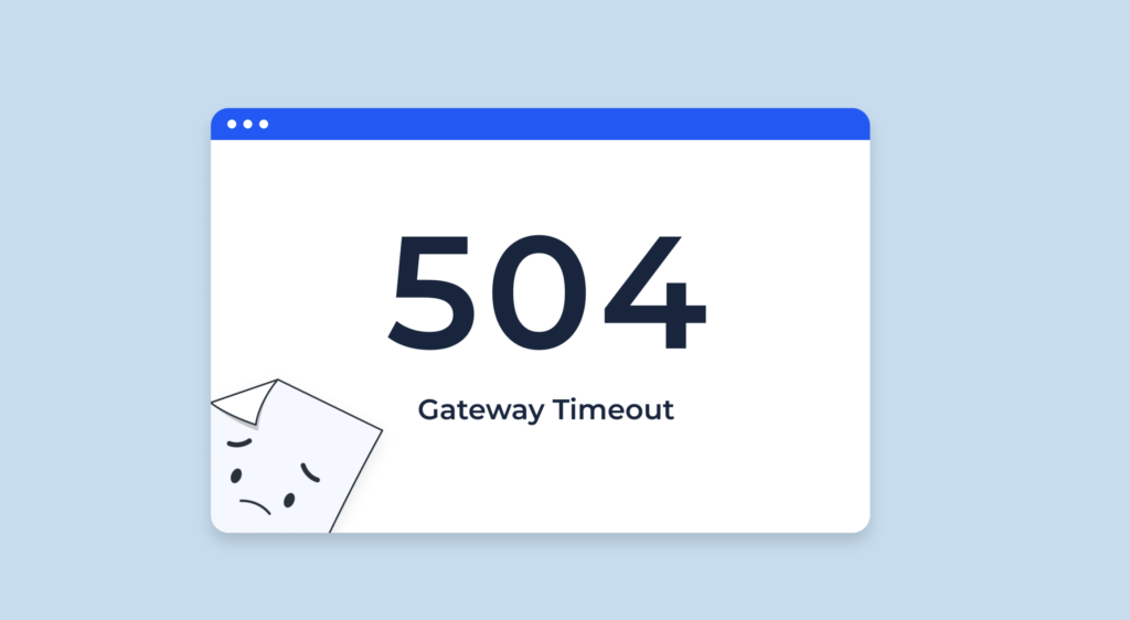 server-timed-out-error