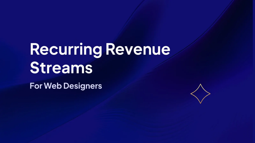 recurring income in web design