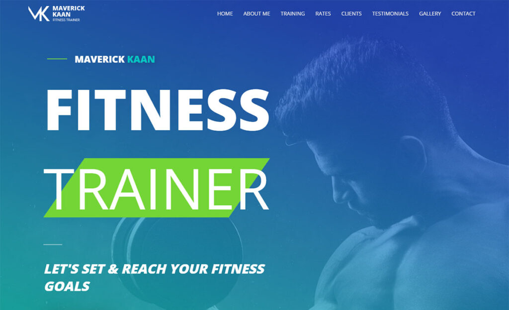 Fitnesss Website Templates