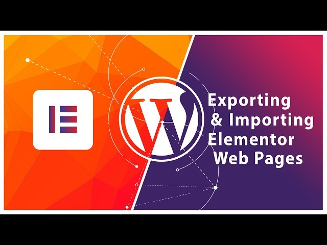 Import a Specific Elementor Page