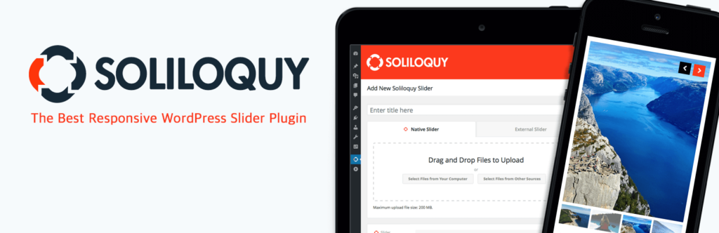 Soliloquy - image slider plugin