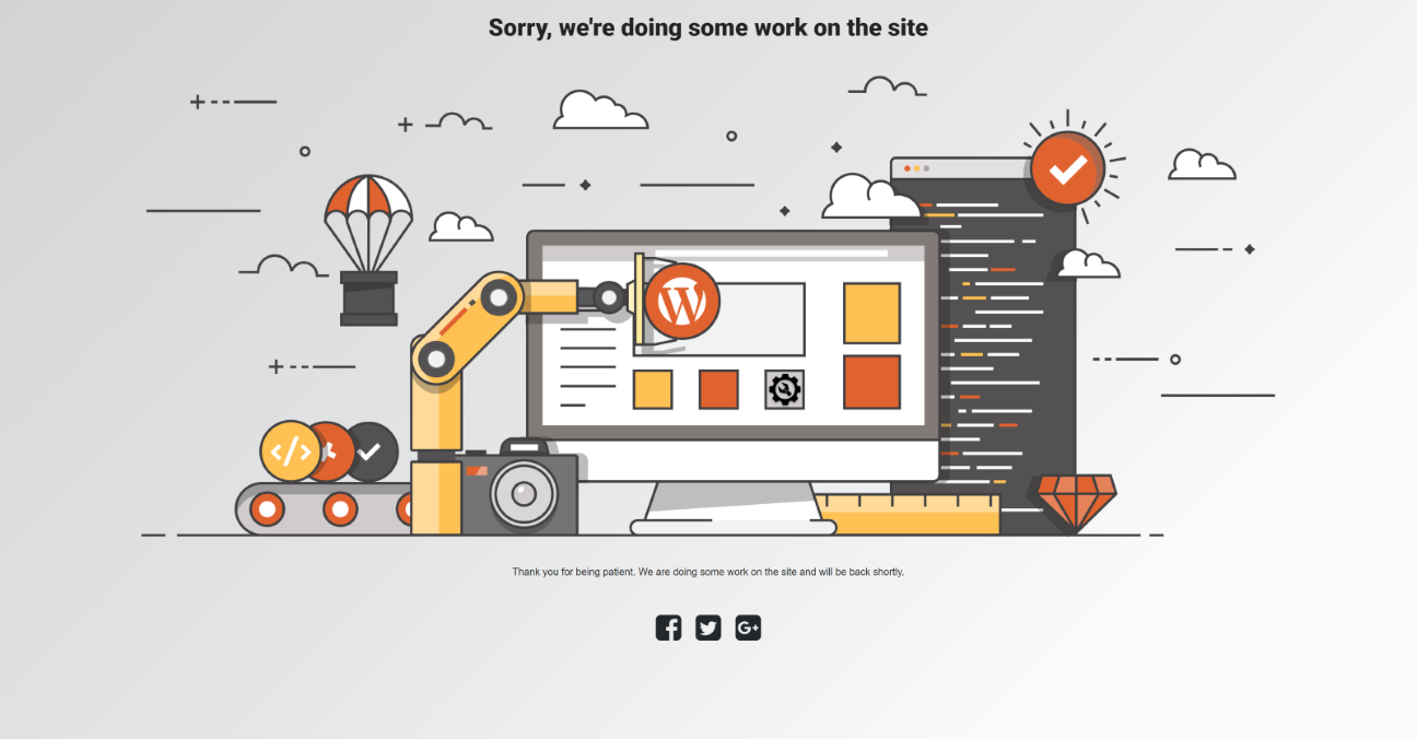 Under Construction Page by WebFactory