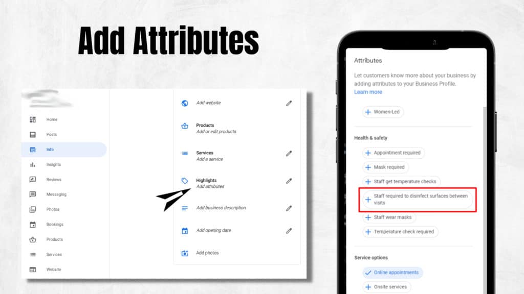 Adding Attributes to Your Google Business Profile