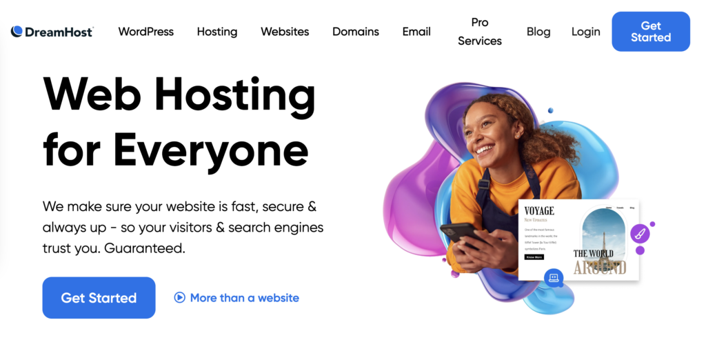 DreamHost-for-WordPress-hosting
