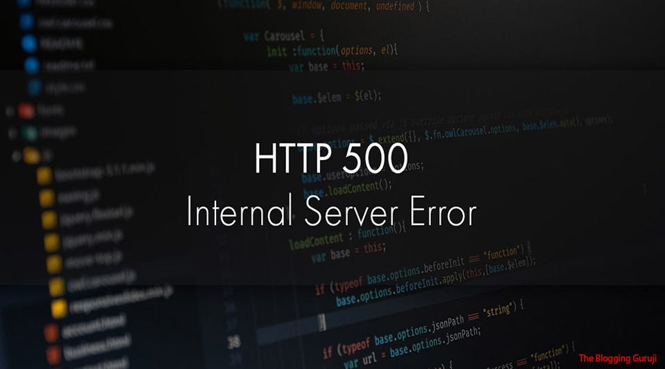 fix Internal Server Error (Error 500)