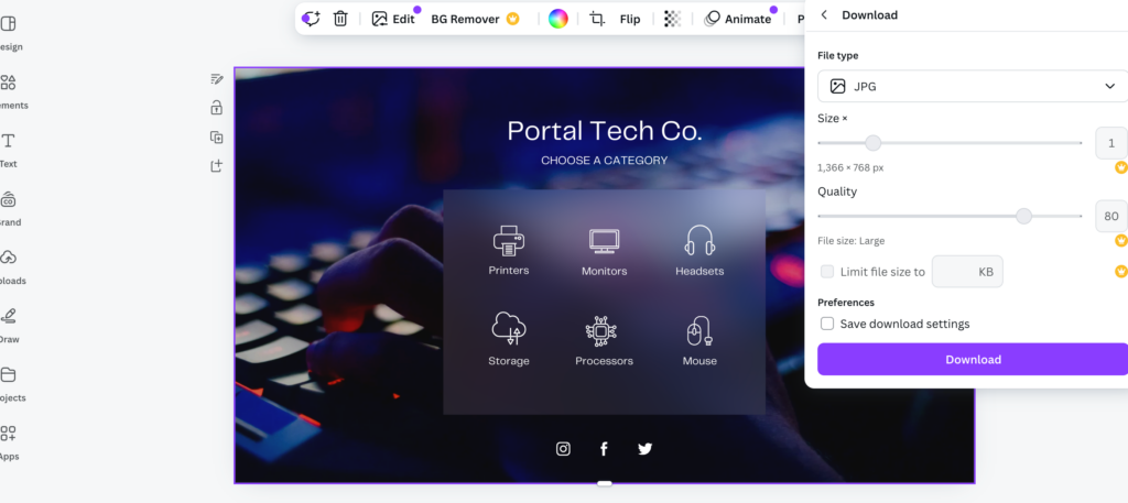 Preparing Canva Designs for WordPress