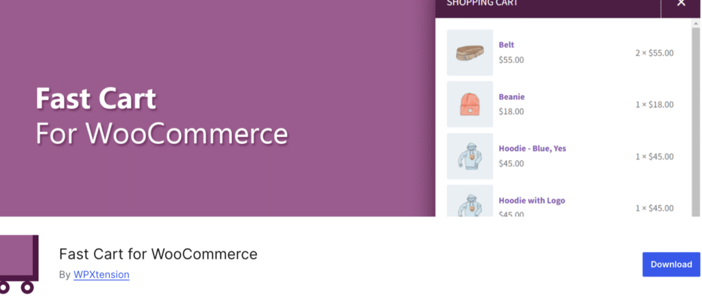 WooCommerce Fast Cart Plugin